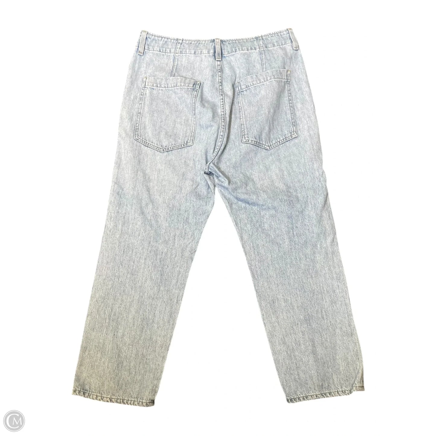 Jeans Cropped By Citizens Of Humanity In Blue Denim, Size: 4