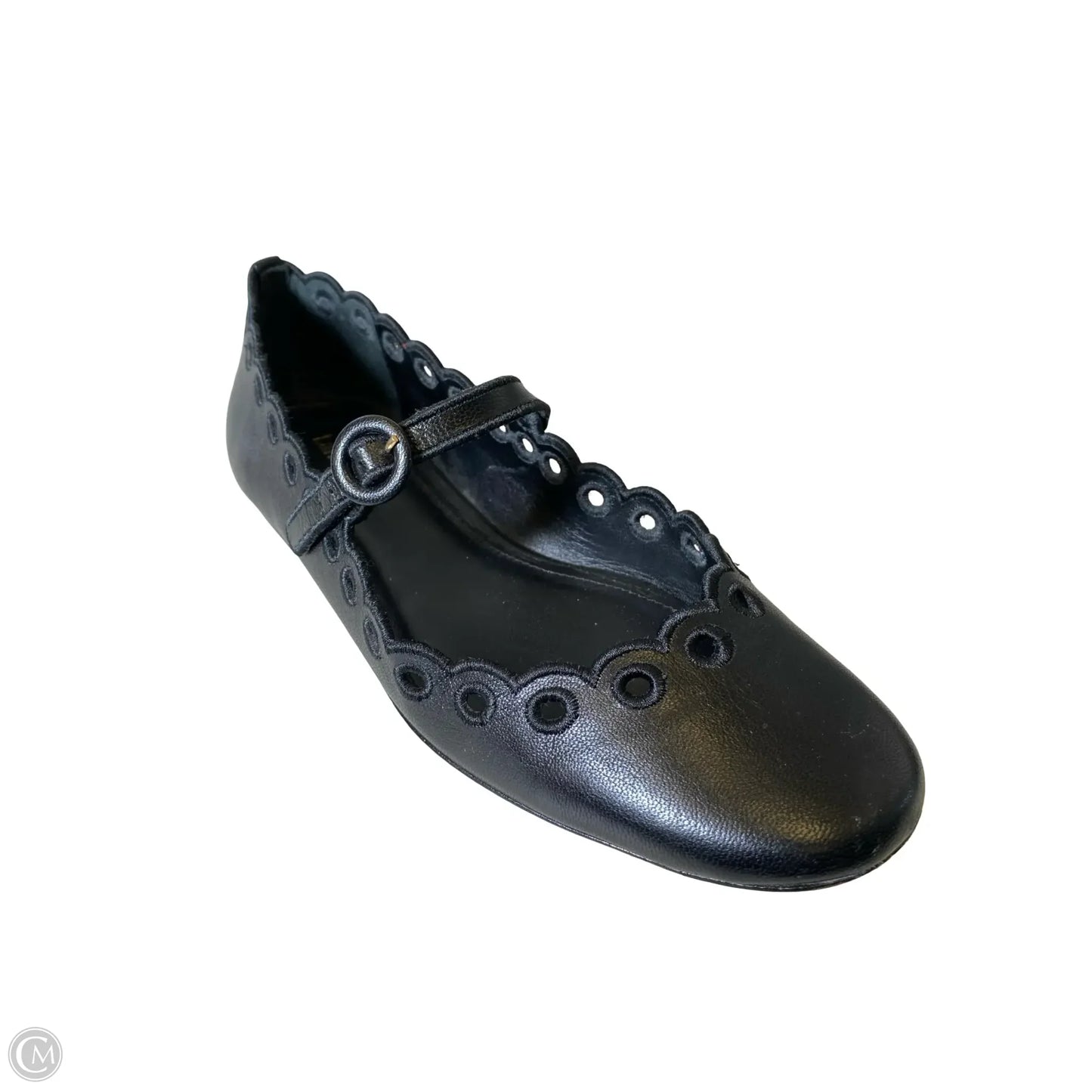 Shoes Flats By Clothes Mentor In Black, Size: 8