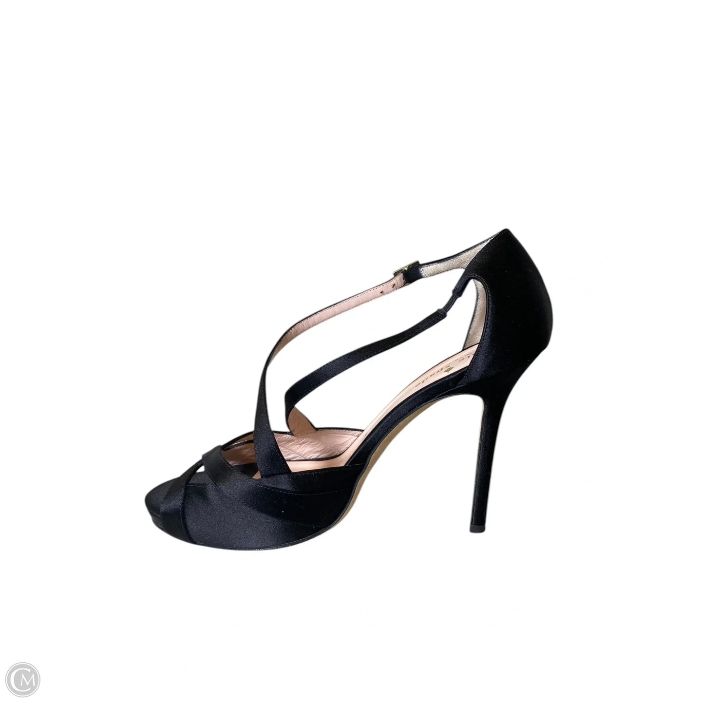 Sandals Designer By Kate Spade In Black, Size: 8