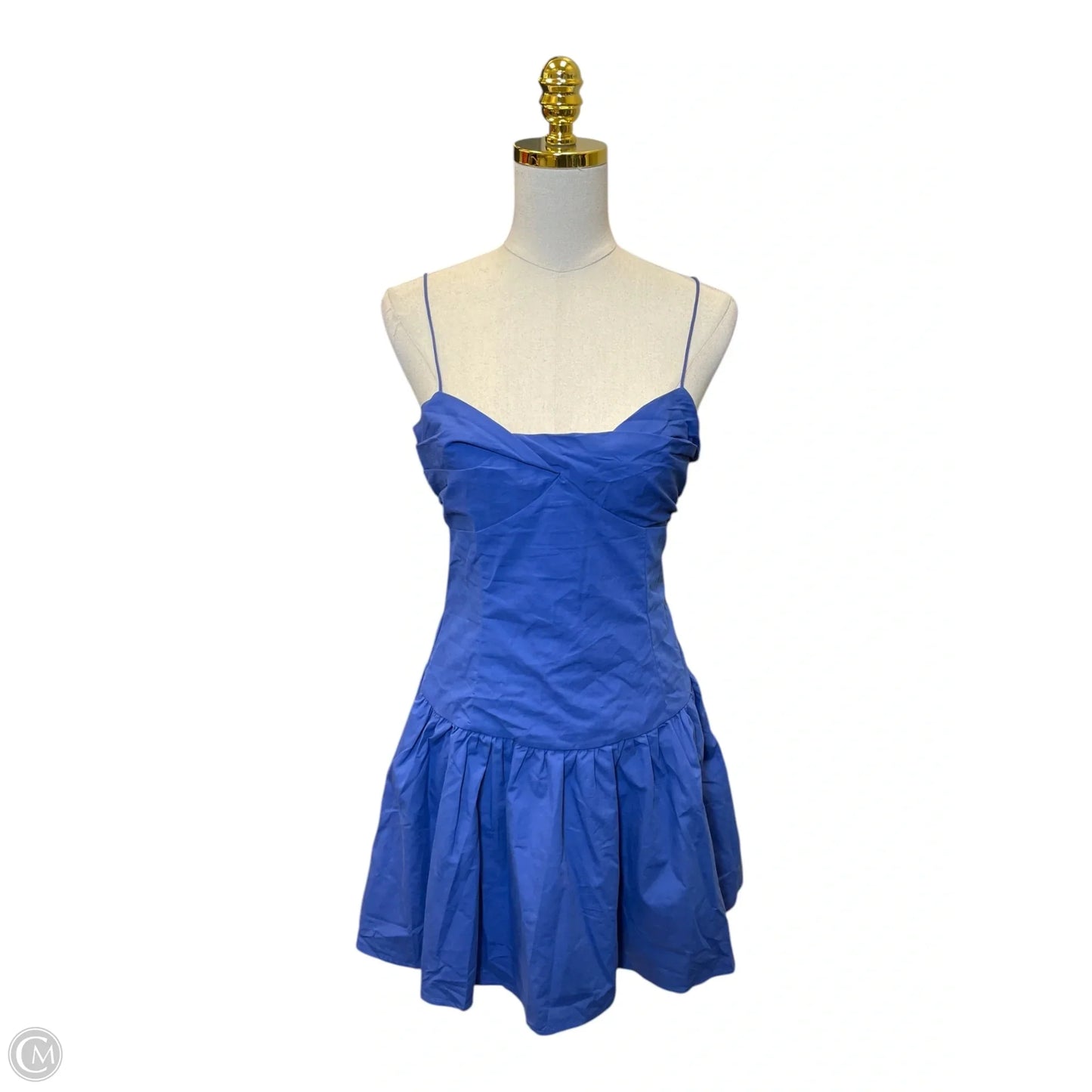 Dress Casual Short By Clothes Mentor In Blue, Size: L