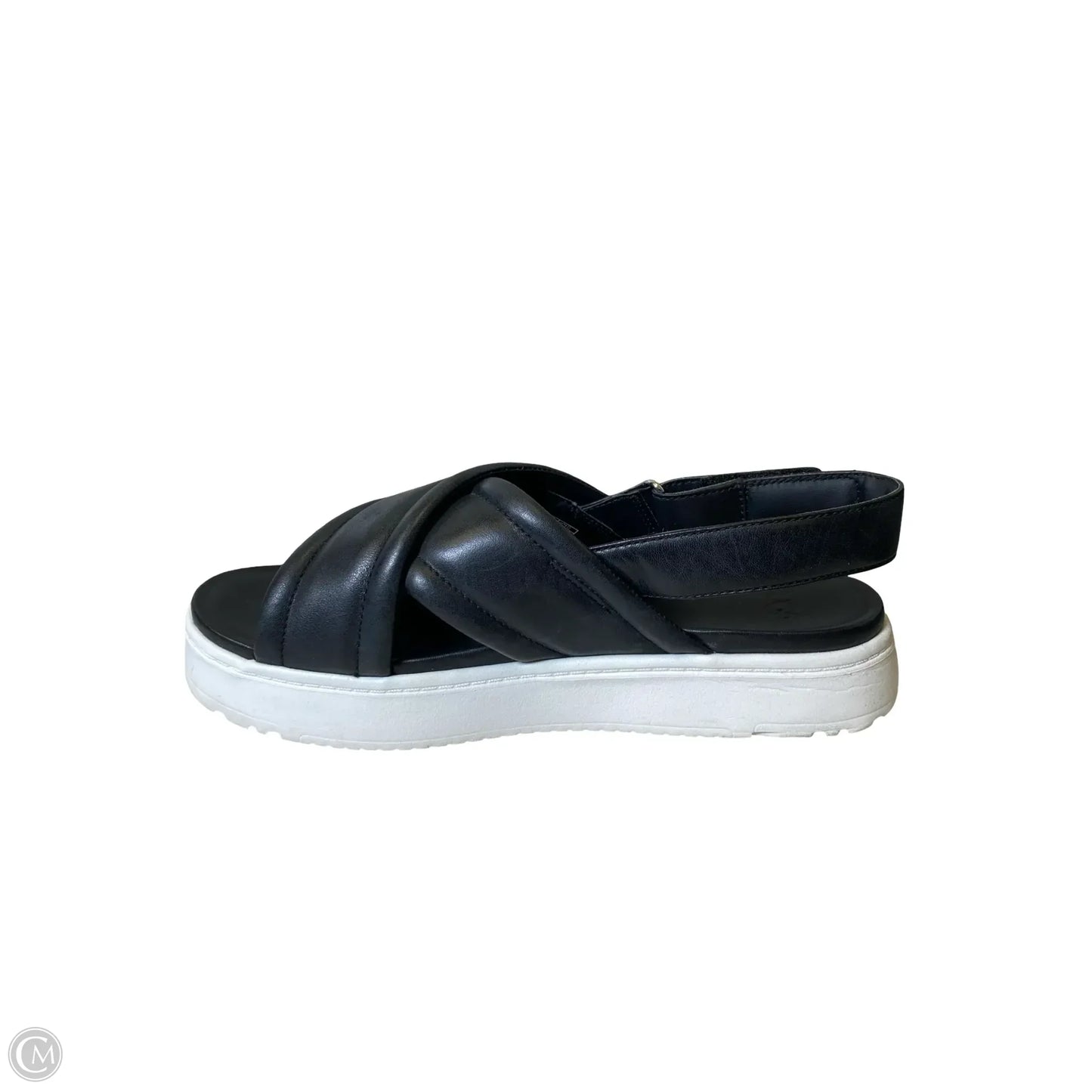 Sandals Designer By Ugg In Black, Size: 9