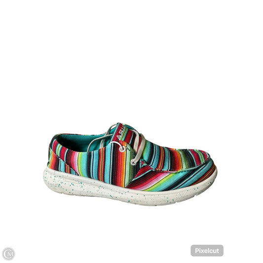 Shoes Flats By Ariat In Multi-colored, Size: 7.5