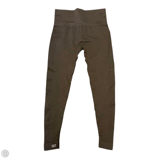 Athletic Leggings By Clothes Mentor In Brown, Size: M