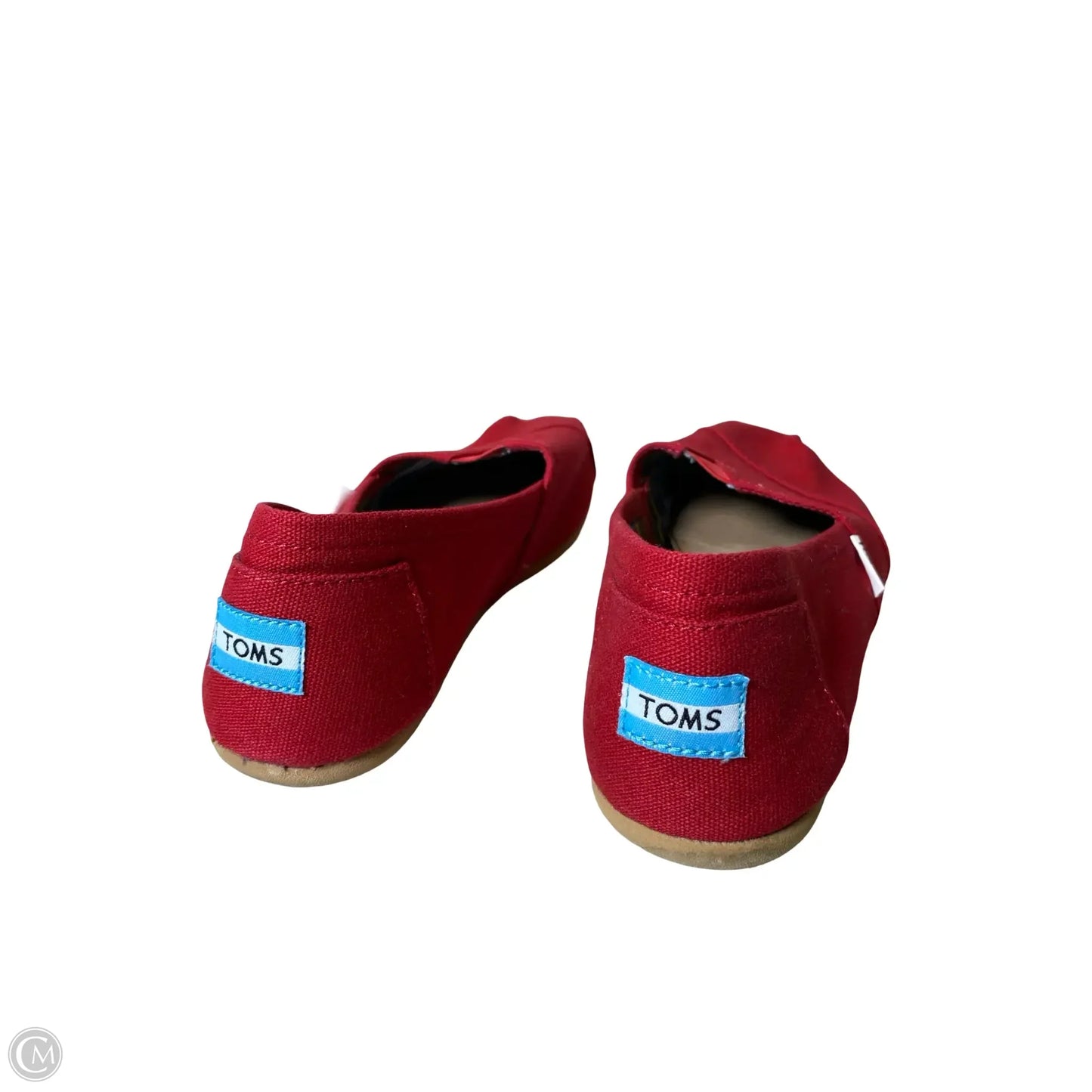Shoes Flats By Toms In Red, Size: 8.5