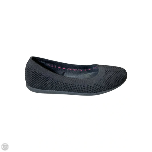 Shoes Flats By Skechers In Black, Size: 8.5