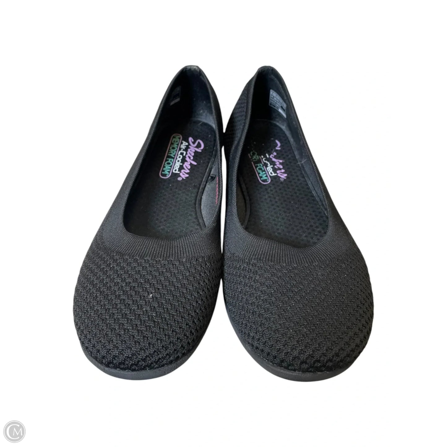 Shoes Flats By Skechers In Black, Size: 8.5