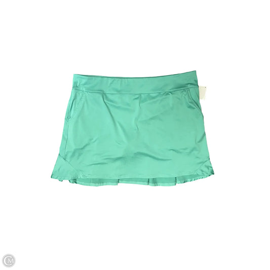 Skort By Coral Bay In Green, Size: Xl