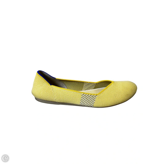 Shoes Flats By Rothys In Yellow, Size: 8