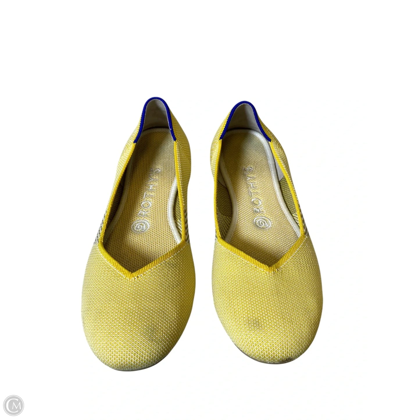 Shoes Flats By Rothys In Yellow, Size: 8
