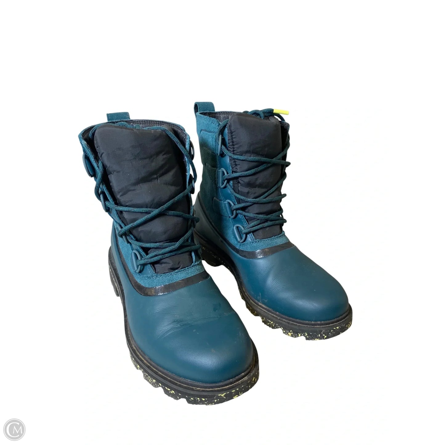 Boots Rain By Sorel In Teal, Size: 9