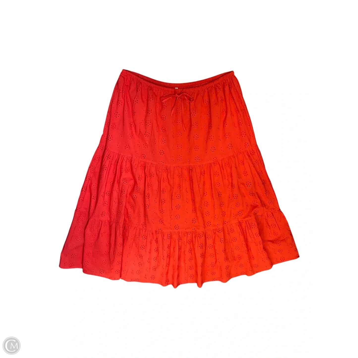 Skirt Maxi By Clothes Mentor In Red, Size: Xxl