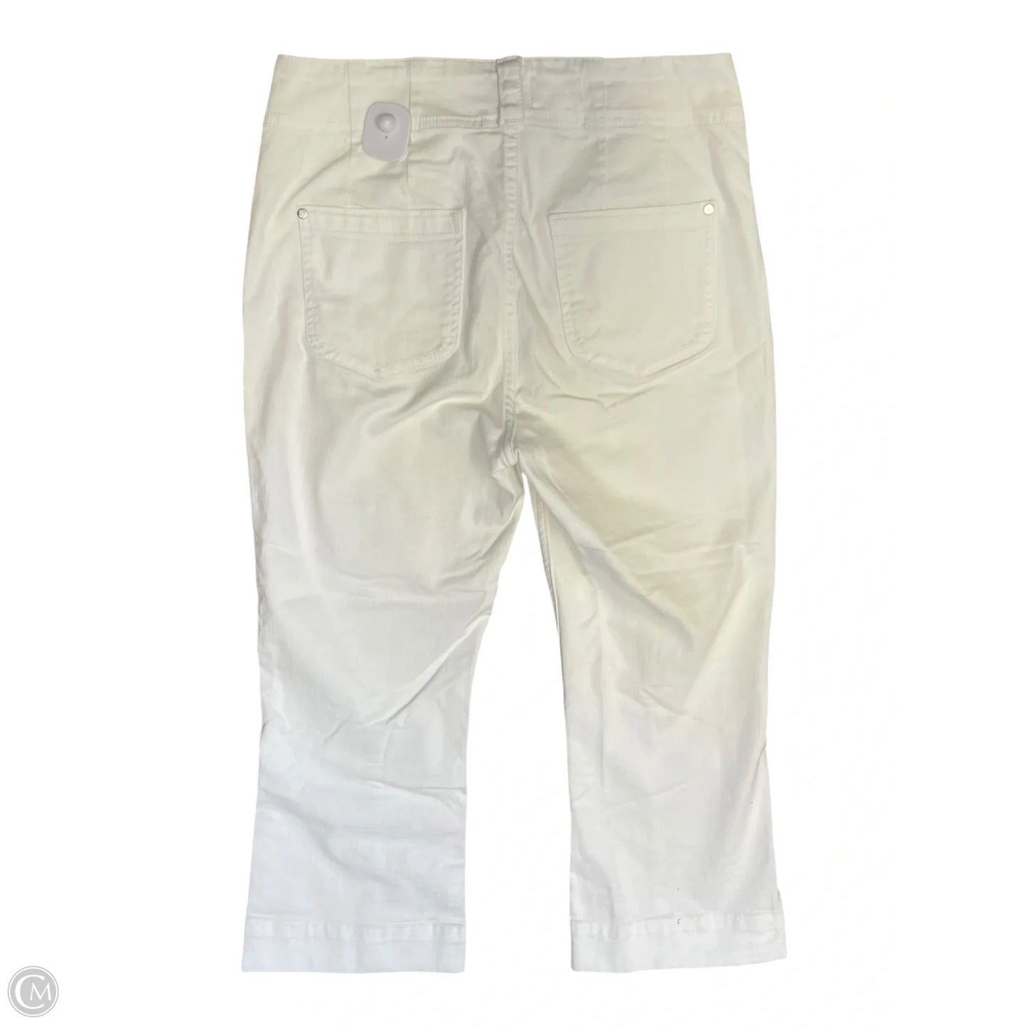 Jeans Cropped By Pilcro In Cream, Size: 8