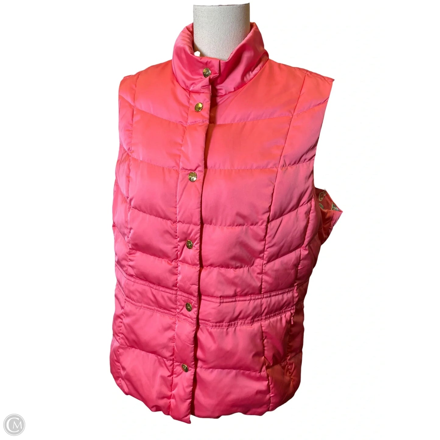 Vest Designer By Lilly Pulitzer In Pink, Size: XL