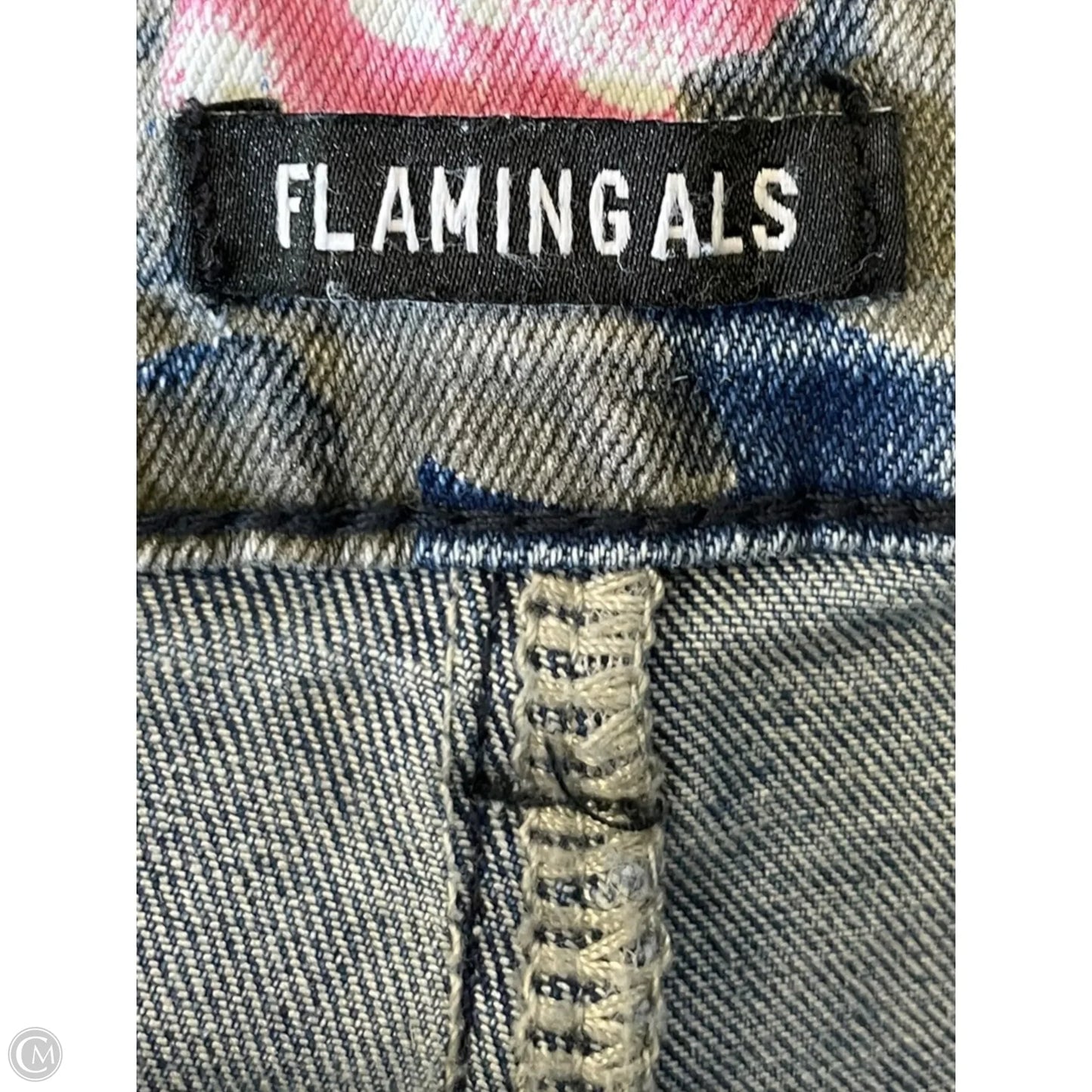 Jeans Cropped By Clothes Mentor In Floral Print, Size: M