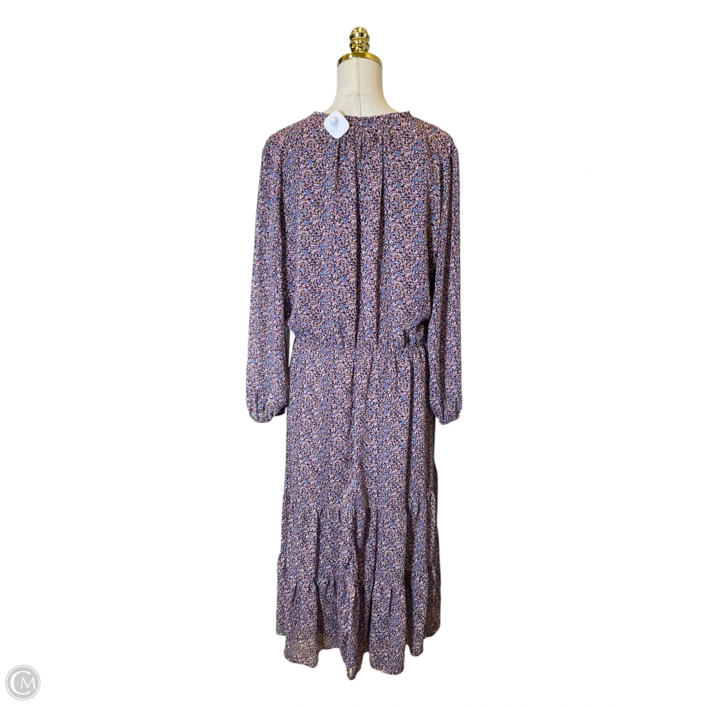 Dress Casual Maxi By Ann Taylor In Floral Print, Size: Xxl