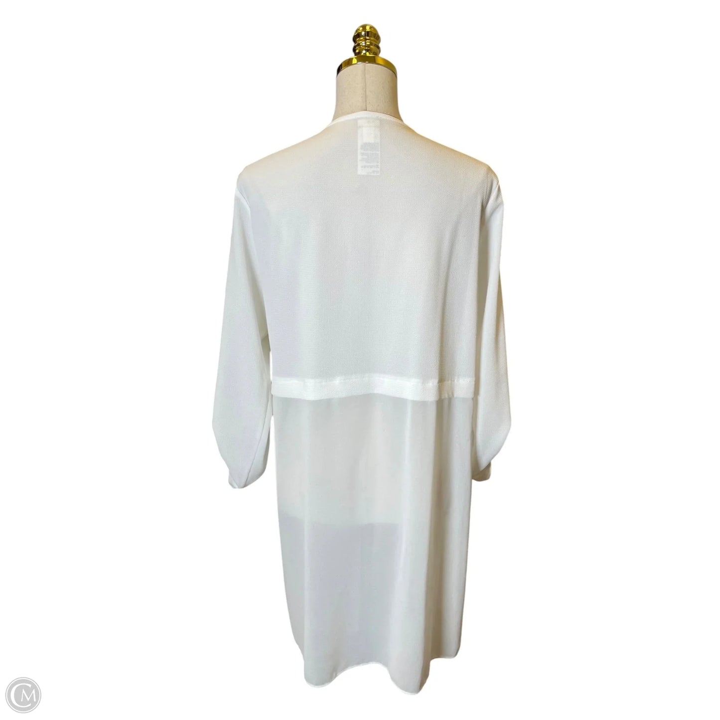 Cardigan By Chicos In White, Size: L