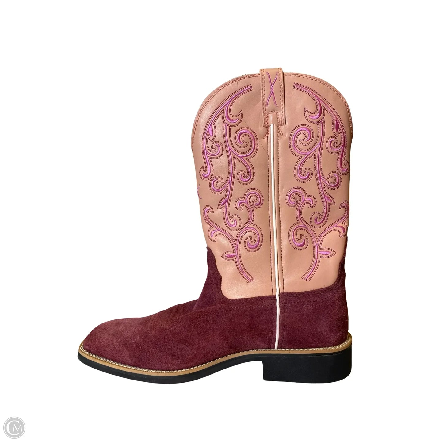 Boots Western By  TWISTED X In Pink & Purple, Size: 9.5