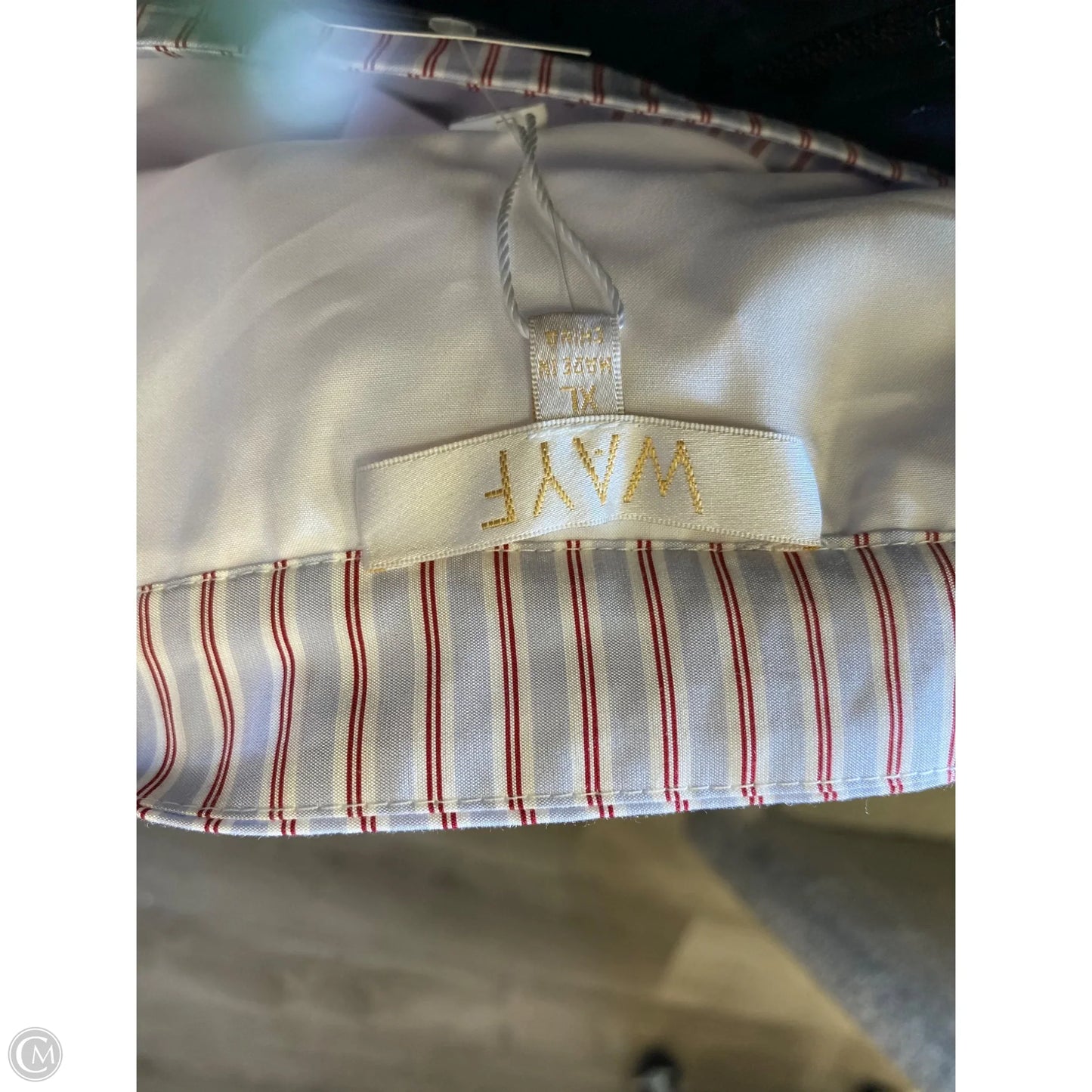 Skirt Midi By Calvin Klein In Grey & Pink, Size: 16