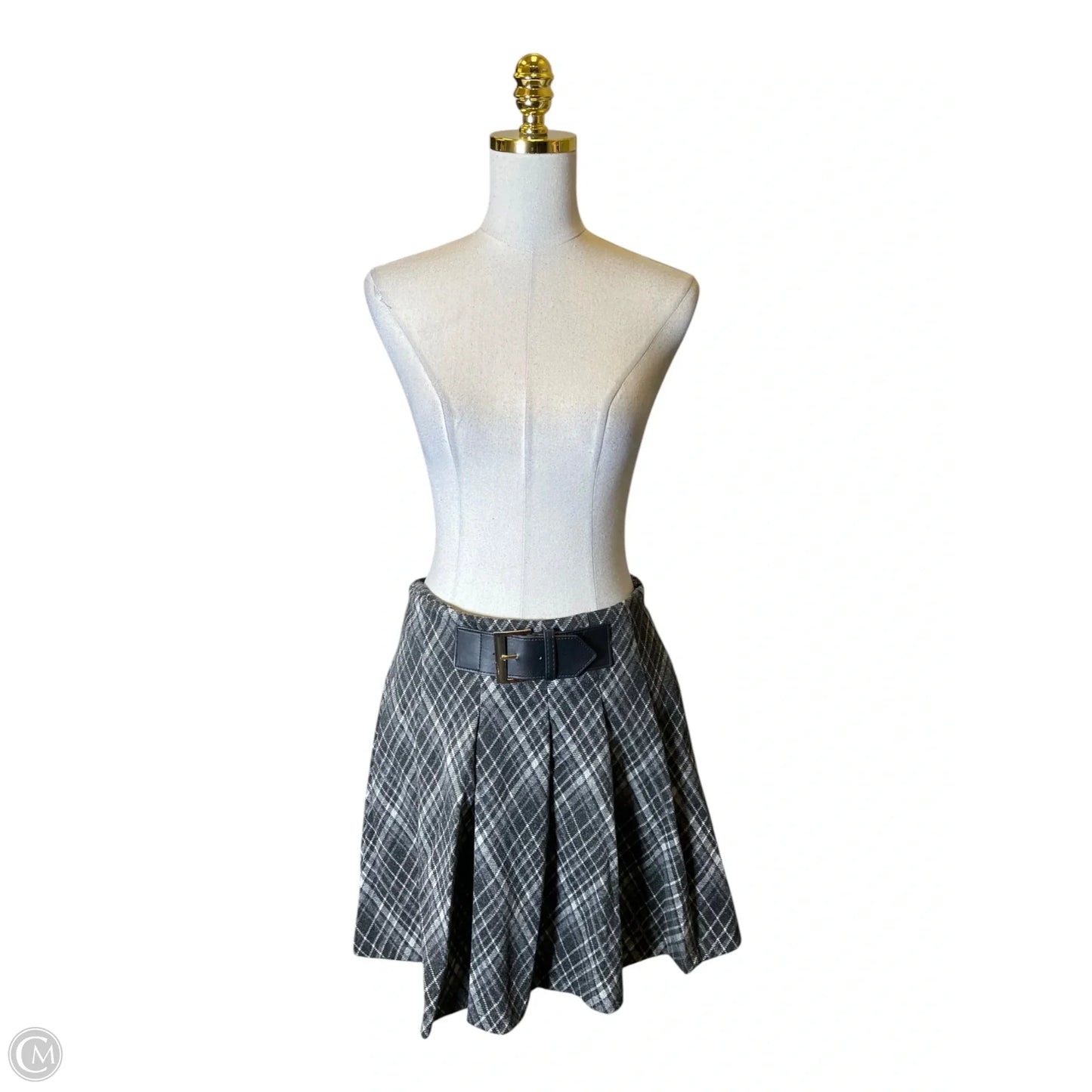 Skirt Mini & Short By Clothes Mentor In Plaid Pattern, Size: Xxl