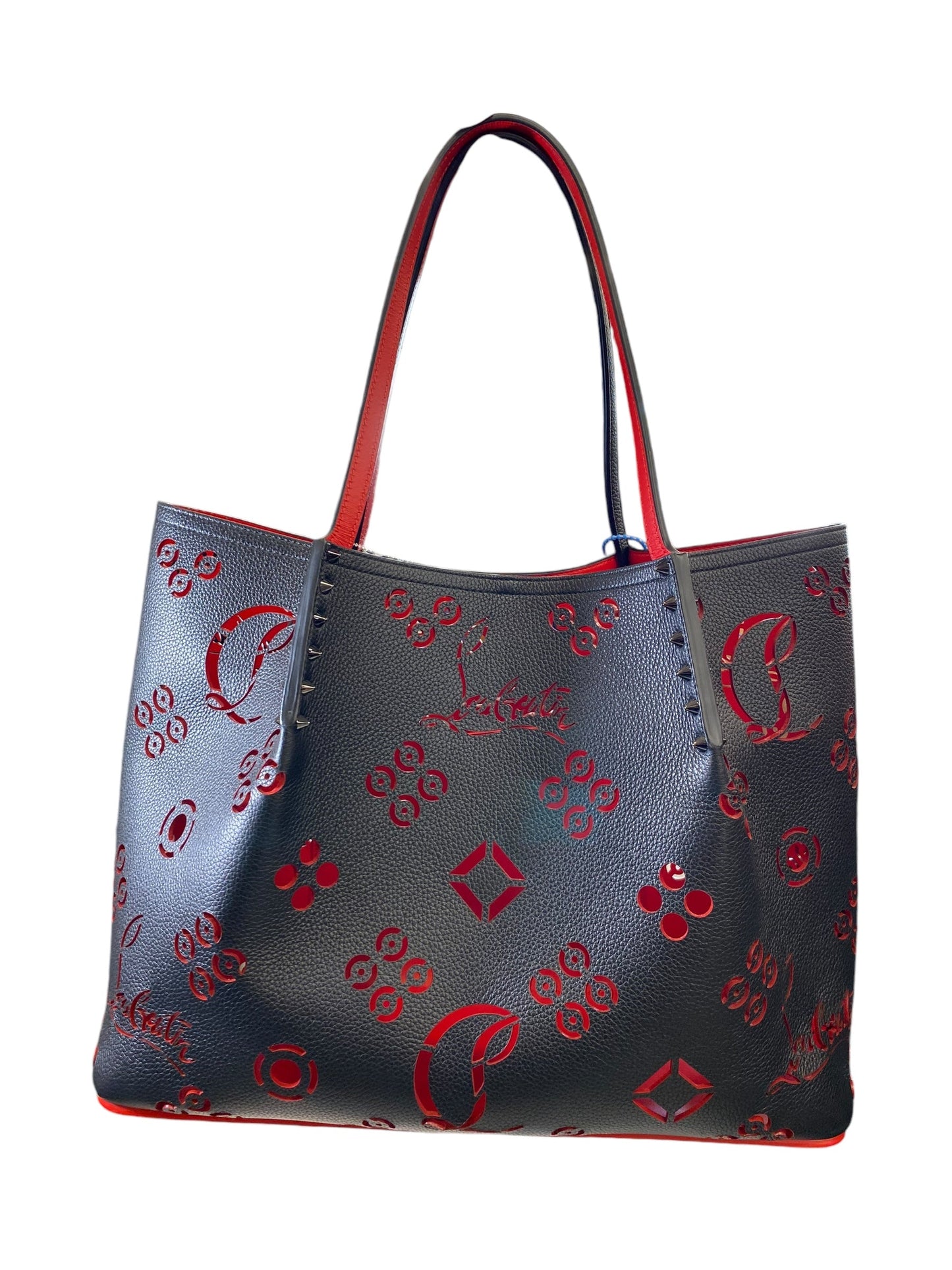 Tote Luxury Designer By Christian Louboutin, Size: Large