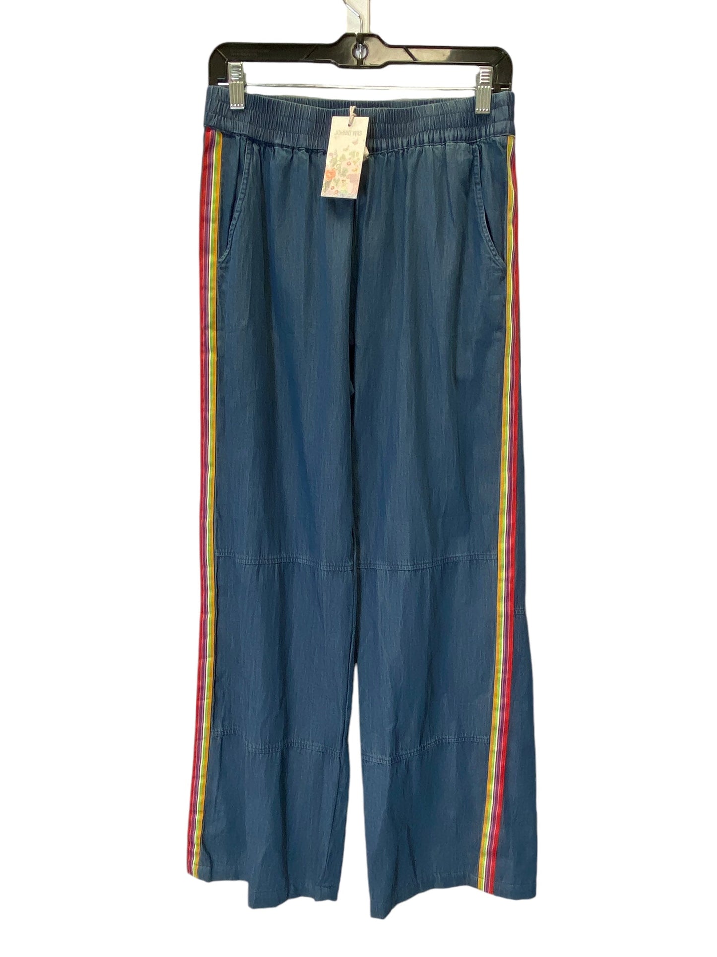 Pants Designer By Johnny Was In Blue, Size: 6