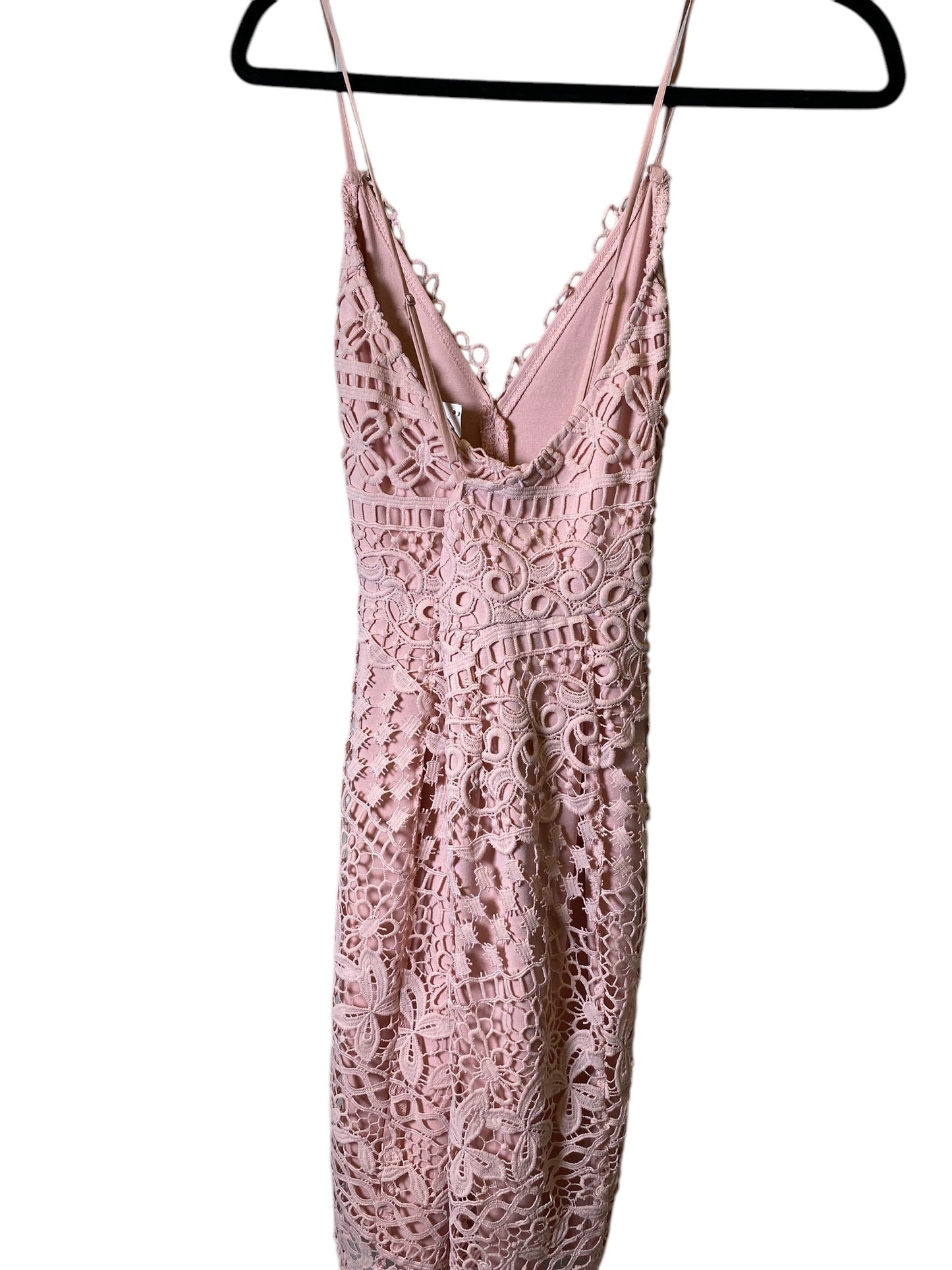 Dress Party Midi By Astr In Pink, Size: M