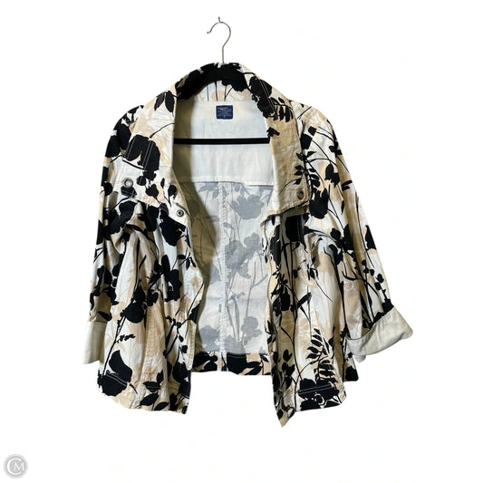 Jacket Denim By Jockey In Multi-colored, Size: S