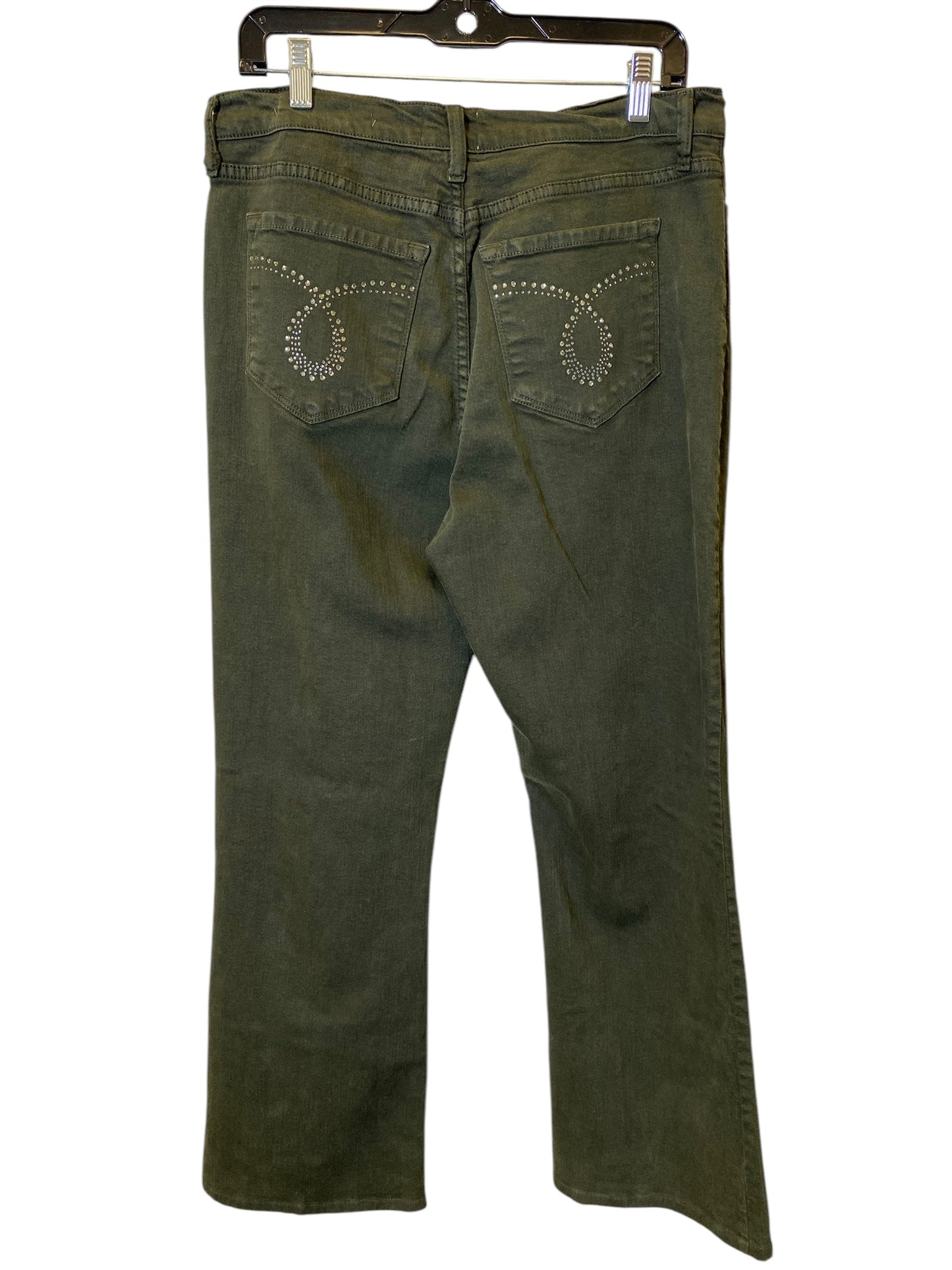 Jeans Straight By Not Your Daughters Jeans In Green, Size: 14