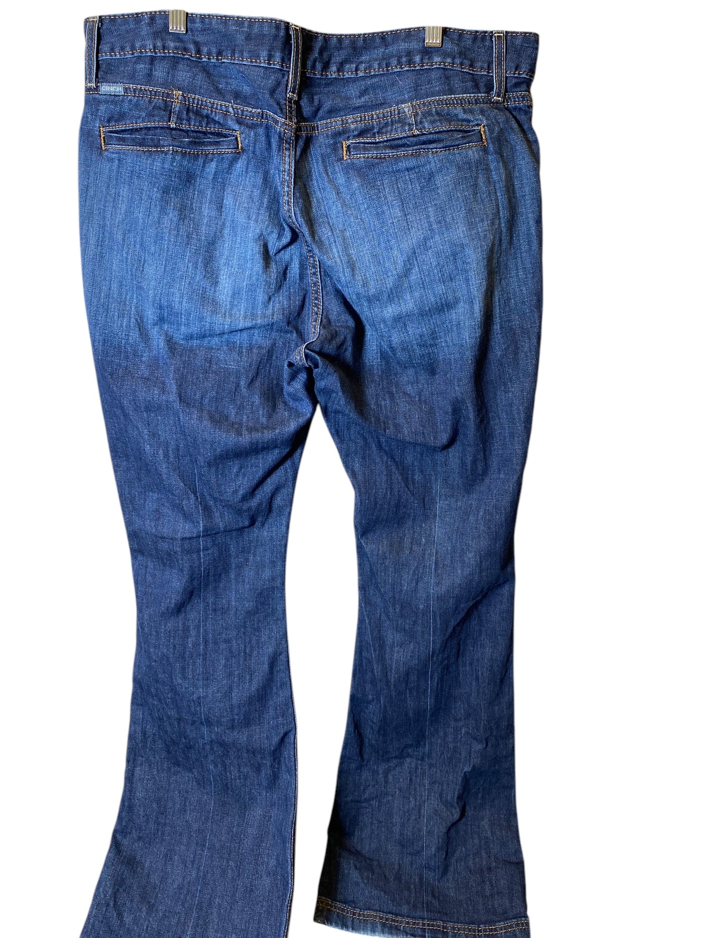 Jeans Flared By Clothes Mentor In Blue, Size: 16