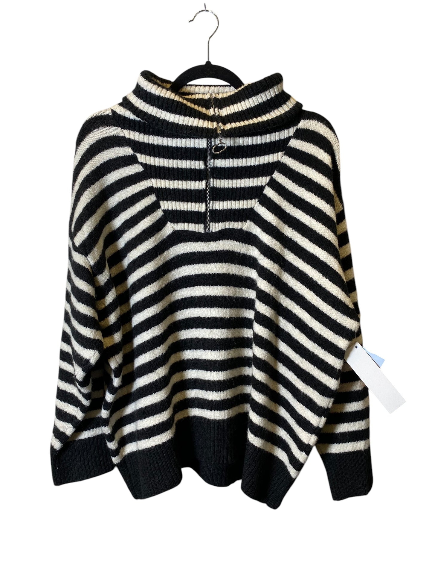 Sweater By Zara In Striped Pattern, Size: L