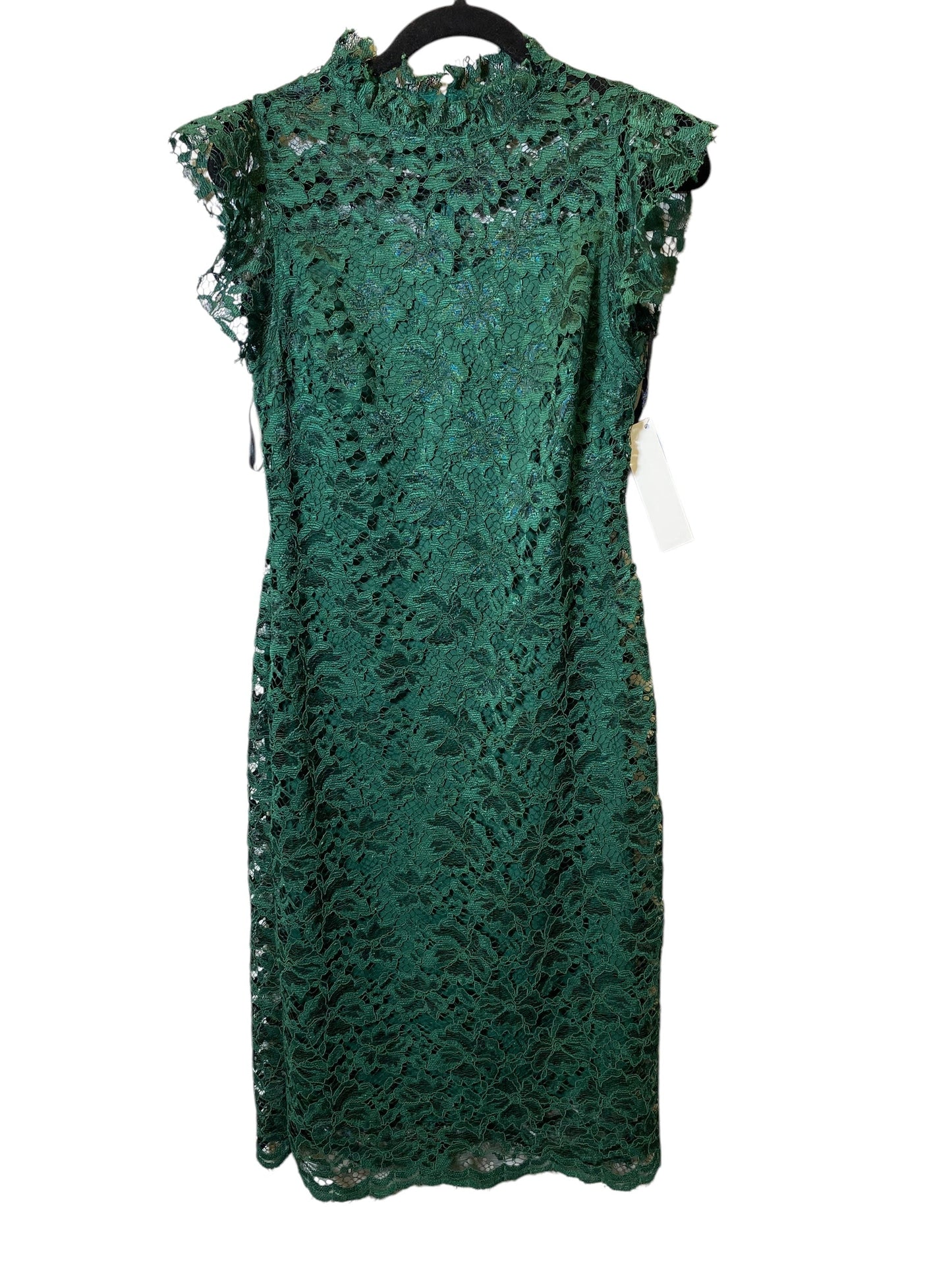 Dress Party Midi By Enfocus In Green, Size: 8