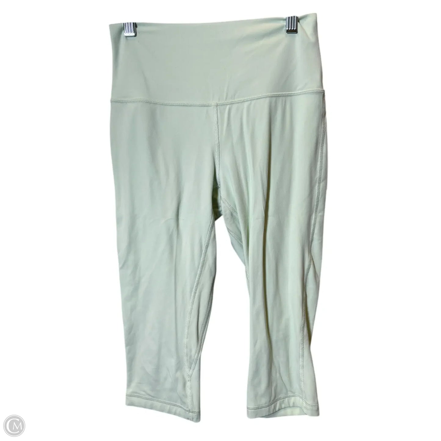 Athletic Capris By Lululemon In Green, Size: 8