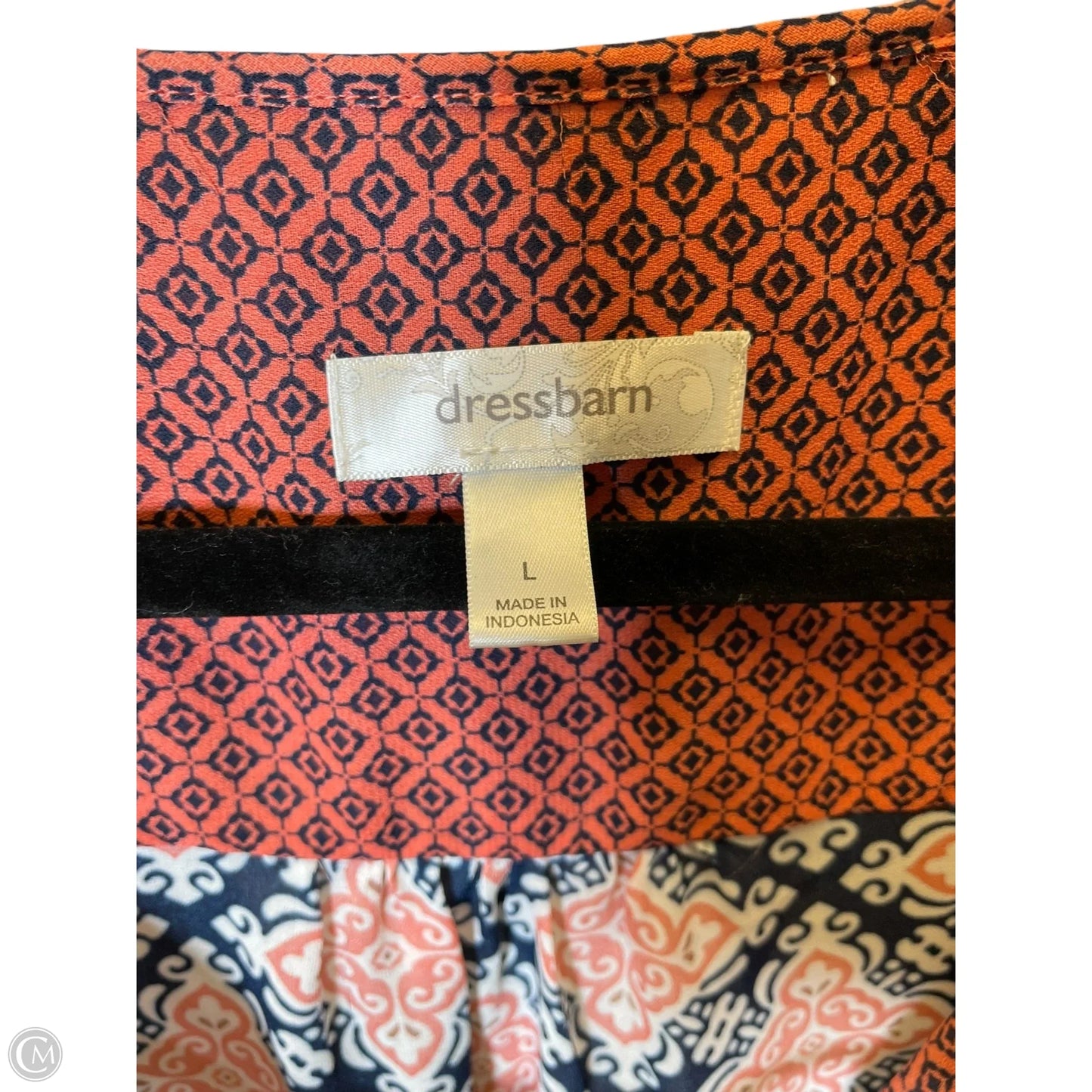 Top Long Sleeve By Dressbarn In Multi-colored, Size: L