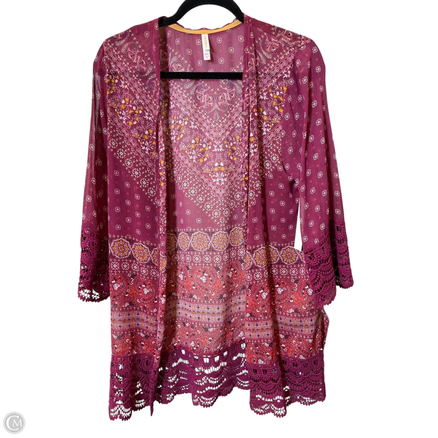 Swimwear Cover-up By Xhilaration In Multi-colored, Size: M