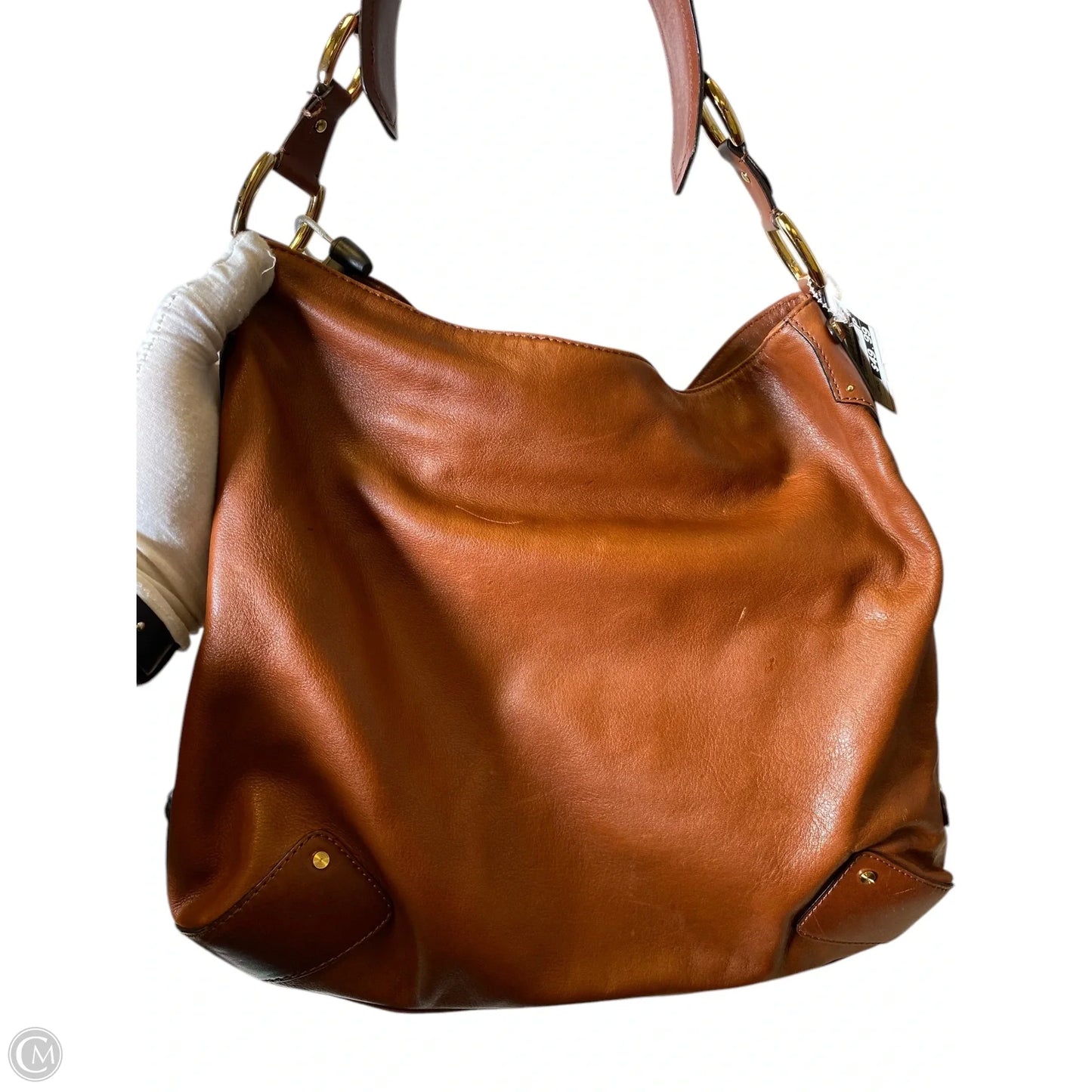 Handbag Leather By Cole-haan, Size: Large