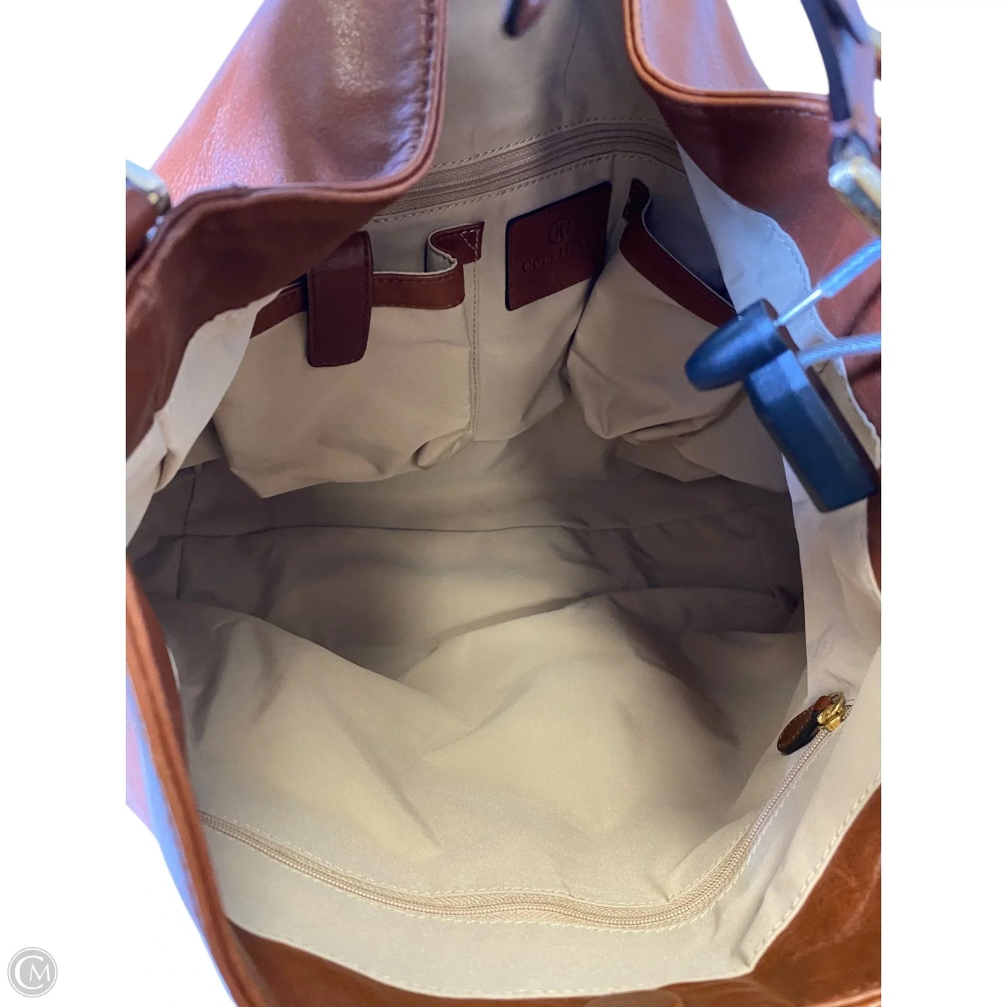 Handbag Leather By Cole-haan, Size: Large