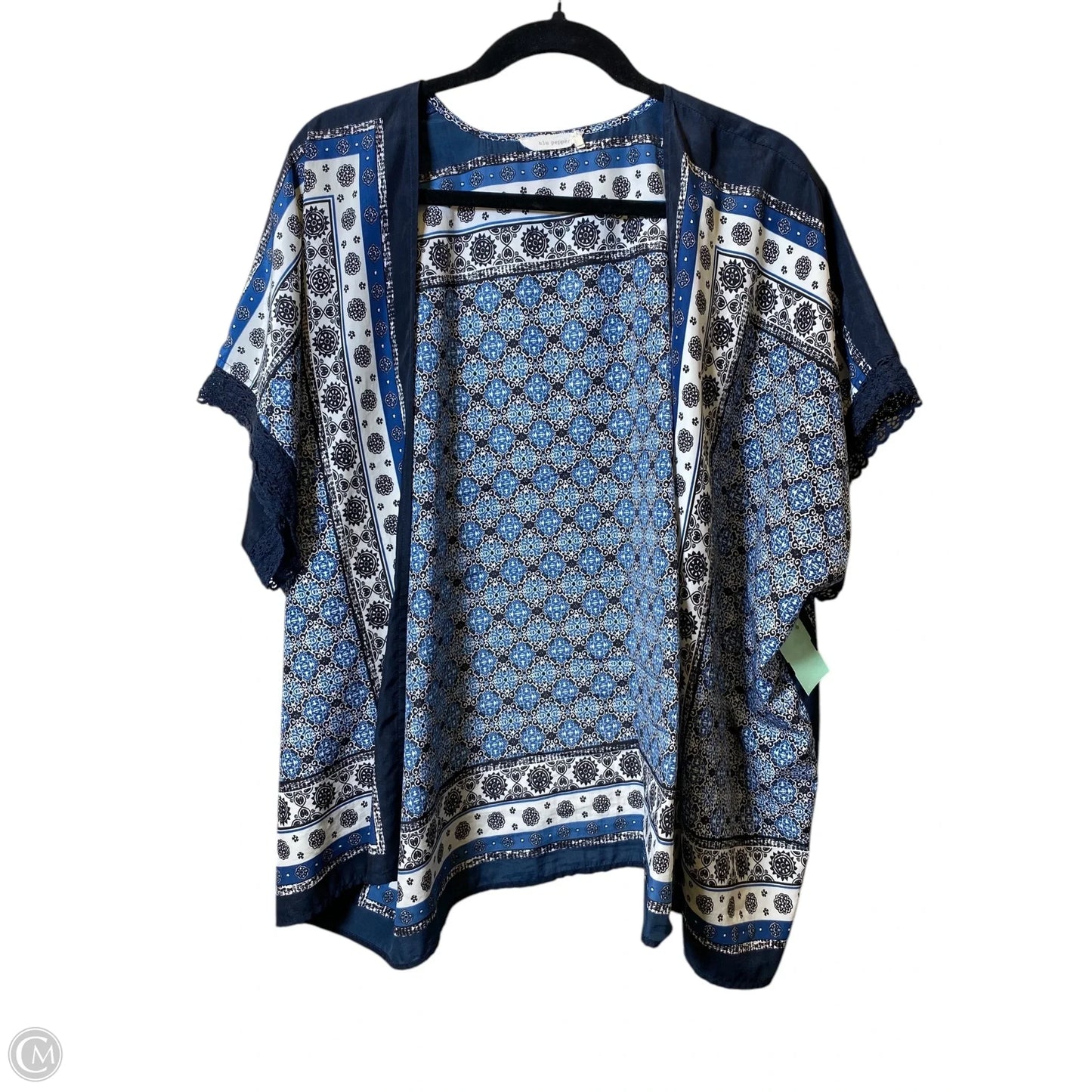 Cardigan By Blu Pepper In Multi-colored, Size: Osfm