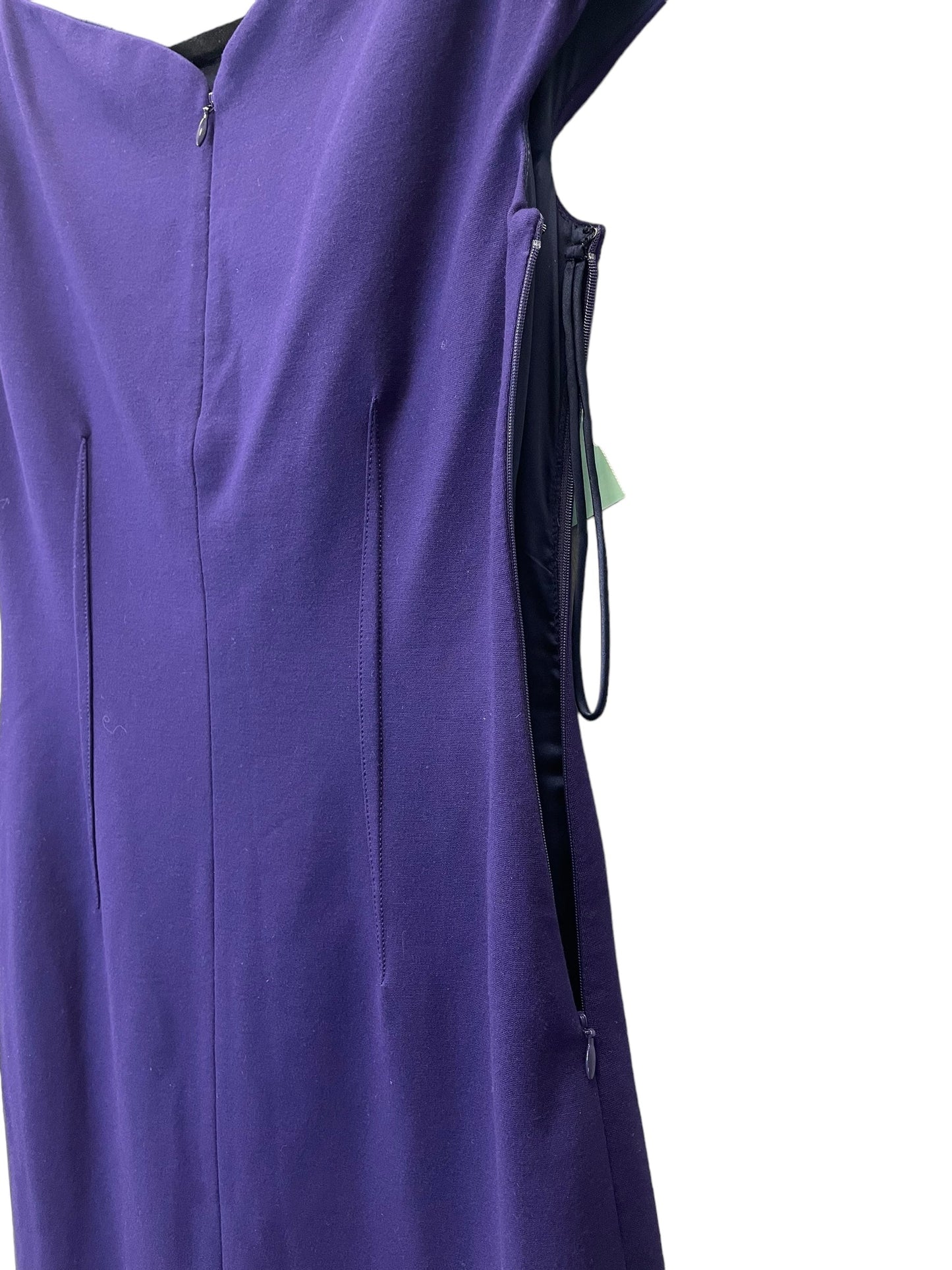 Purple Dress Work Elie Tahari, Size S