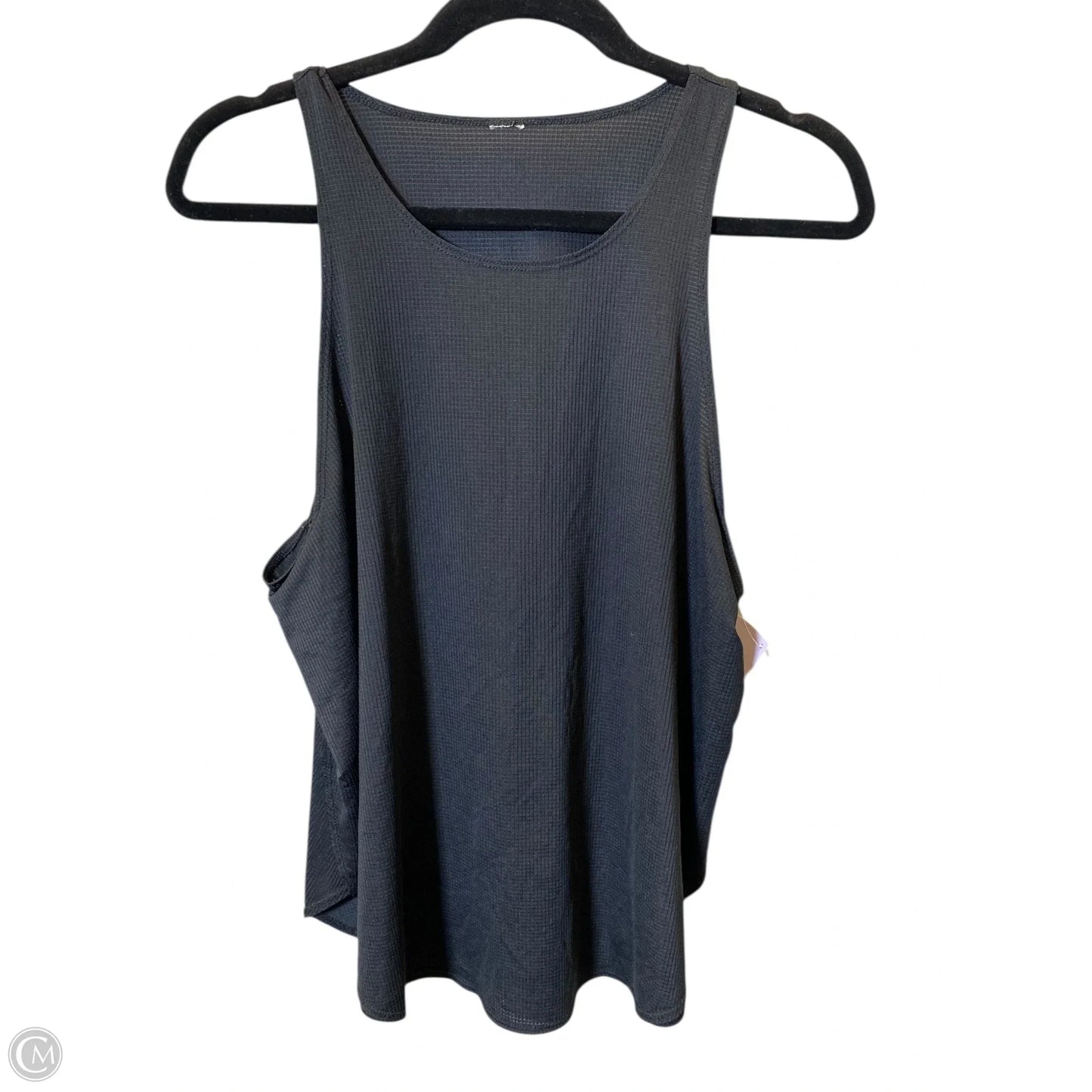 Athletic Tank Top By Fabletics In Black, Size: L