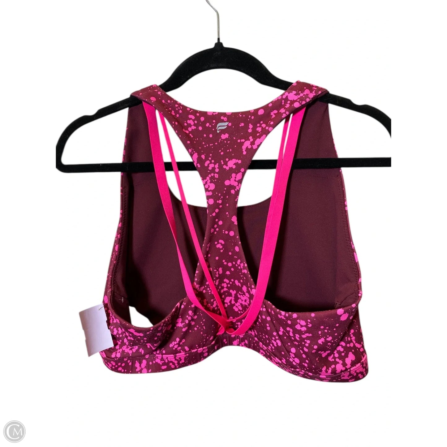 Athletic Bra By Fabletics In Pink, Size: M