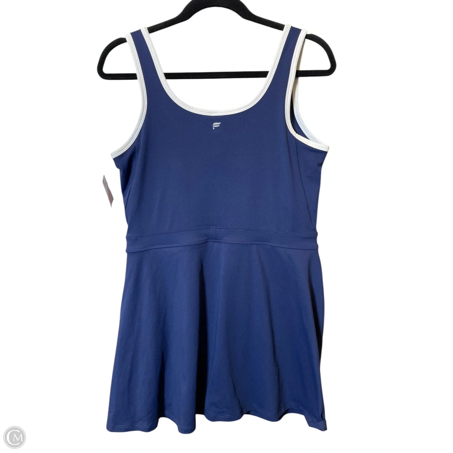 Athletic Dress By Fabletics In Navy, Size: L