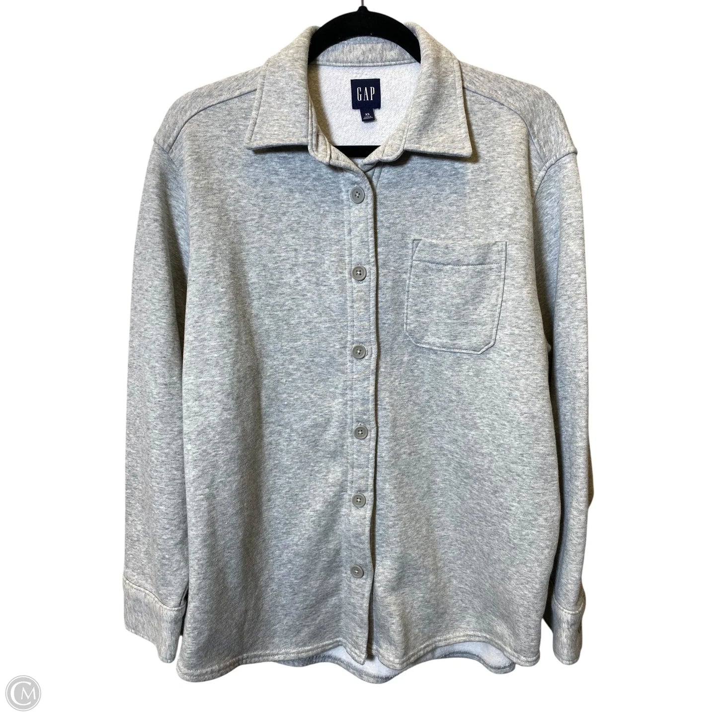 Sweater By Gap In Grey, Size: Xs