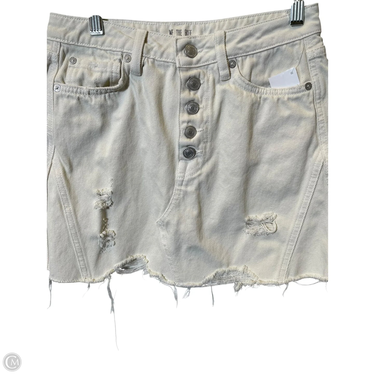 Skirt Mini & Short By We The Free In Cream, Size: 6