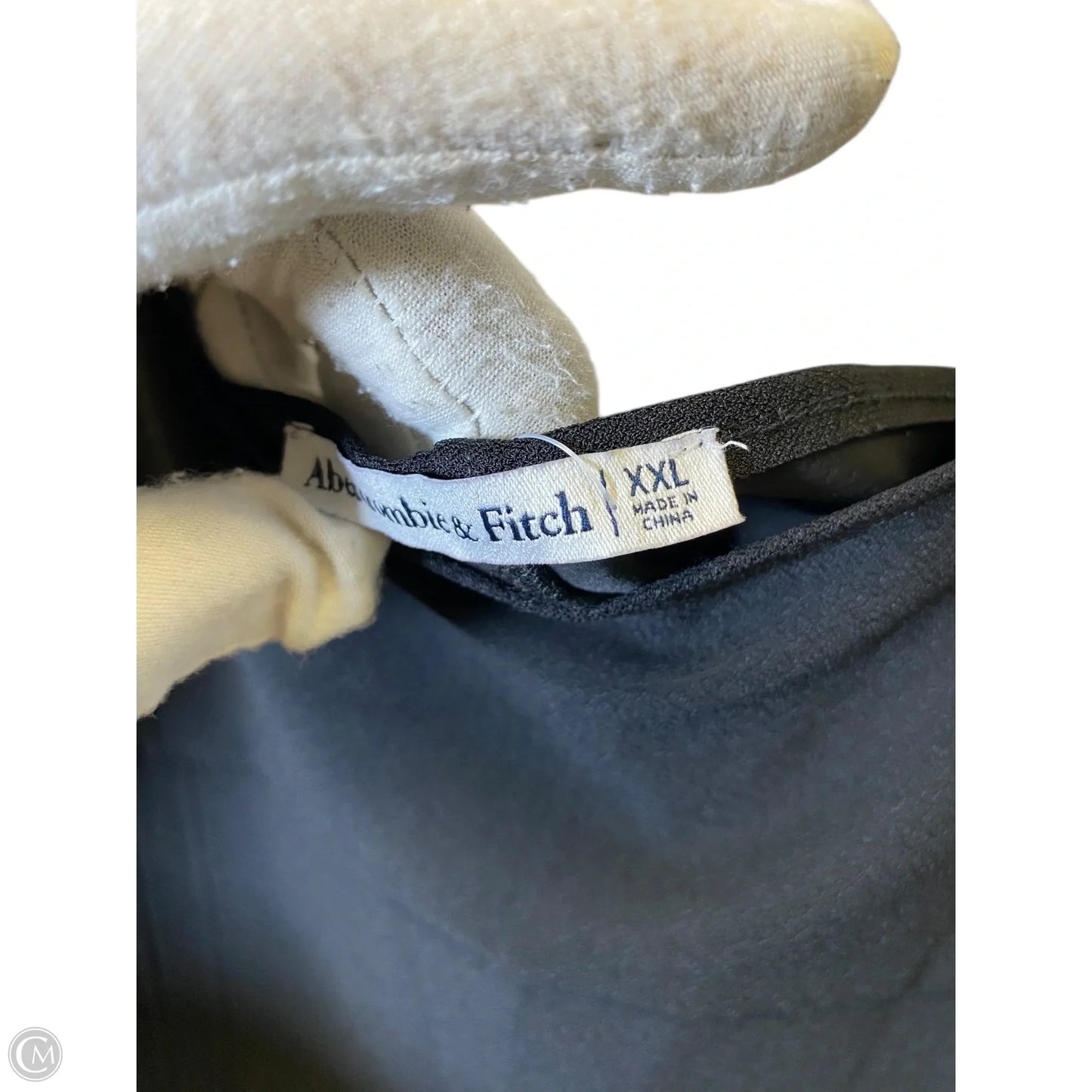 Top Long Sleeve By Abercrombie And Fitch In Black, Size: Xxl