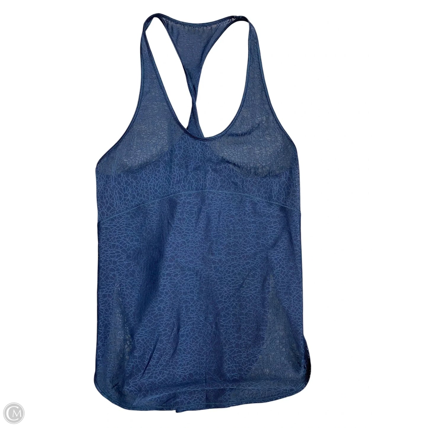 Athletic Tank Top By Lululemon In Blue, Size: M