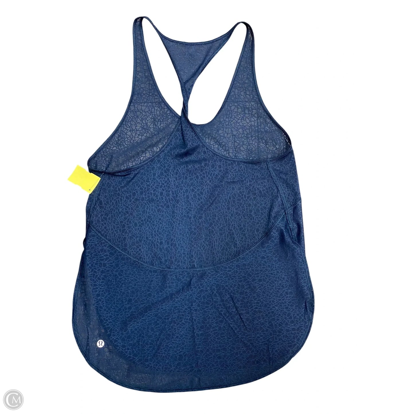 Athletic Tank Top By Lululemon In Blue, Size: M