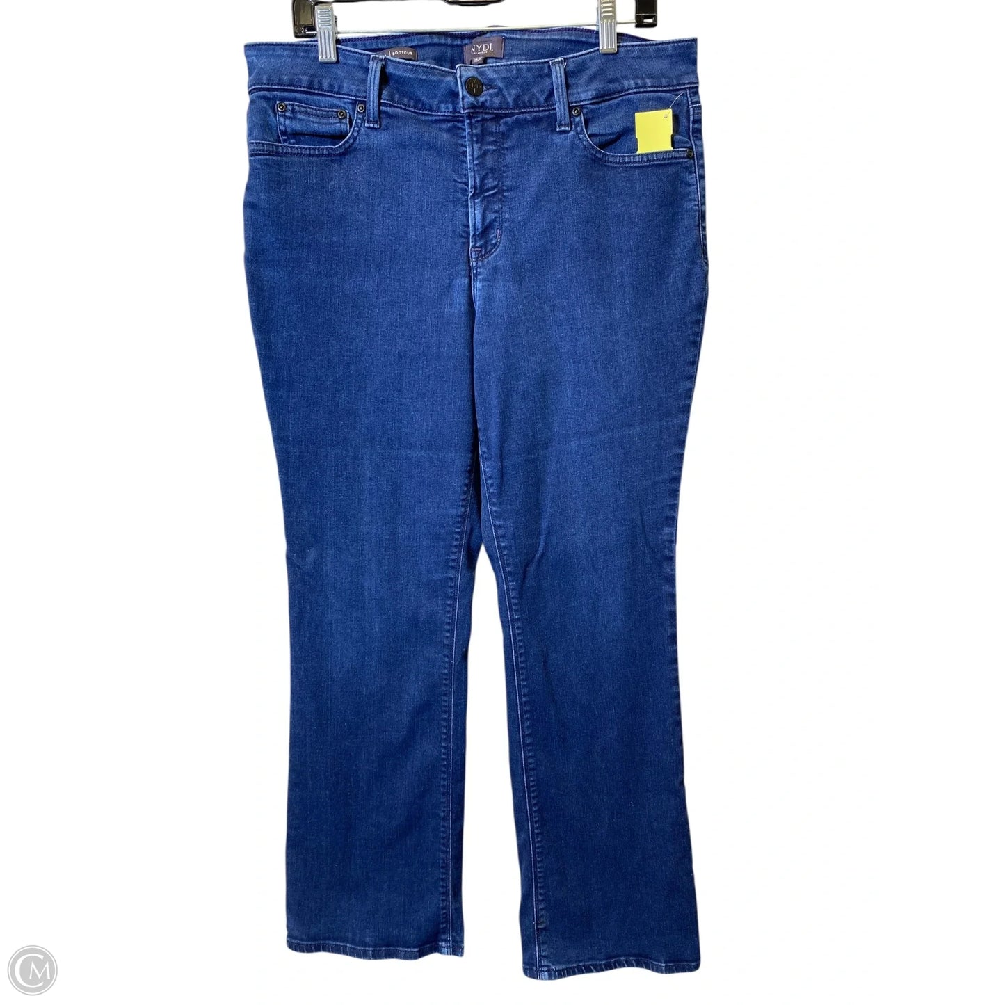 Jeans Boot Cut By Not Your Daughters Jeans In Blue Denim, Size: 16