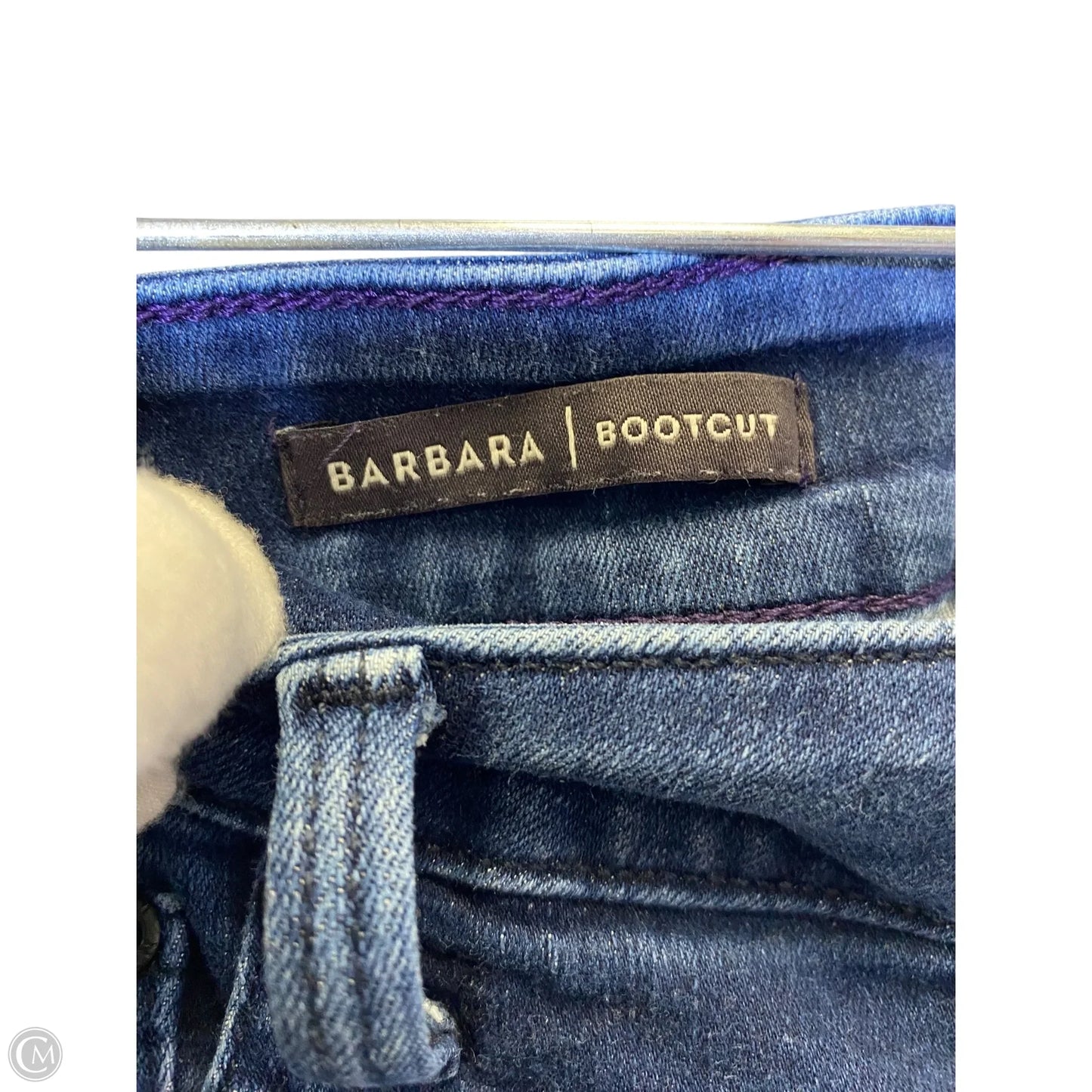 Jeans Boot Cut By Not Your Daughters Jeans In Blue Denim, Size: 16