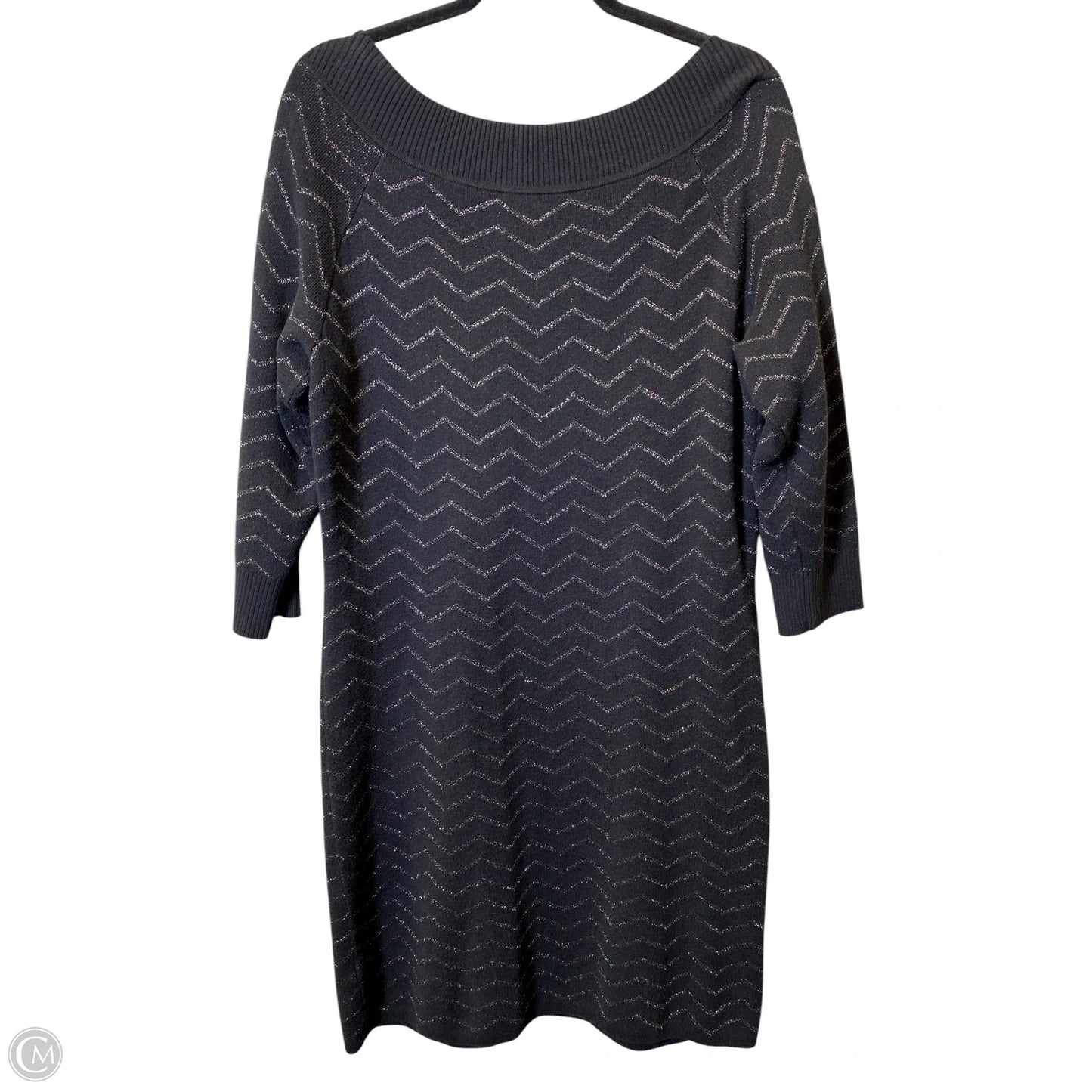 Dress Sweater By White House Black Market In Black, Size: Xl