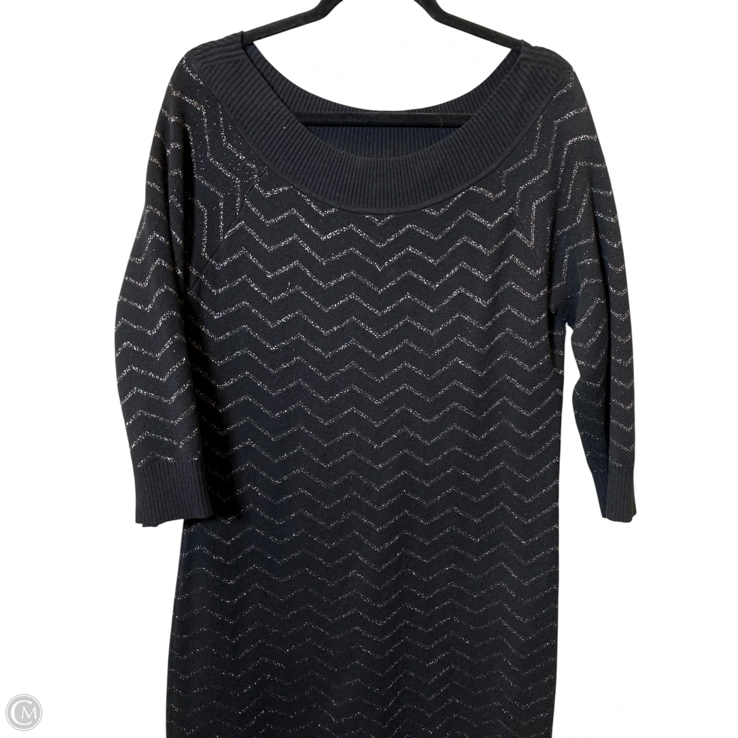 Dress Sweater By White House Black Market In Black, Size: Xl